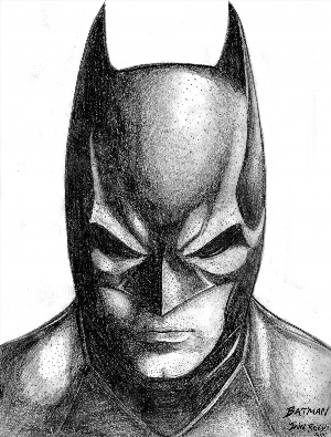Бэтмен зарисовка