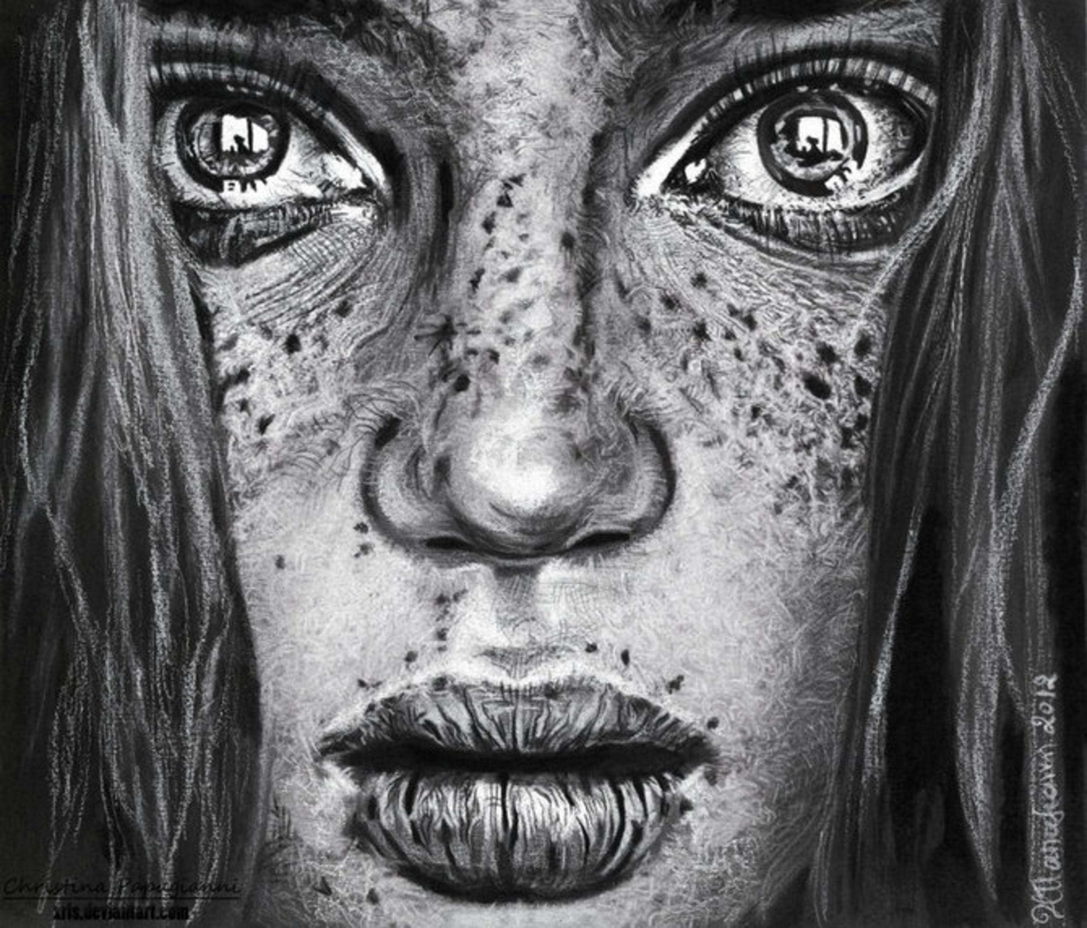 Realistic drawing. Christina Papagianni. Художник Christina Papagianni. Реалистичные рисунки. Реалистичные портреты карандашом.