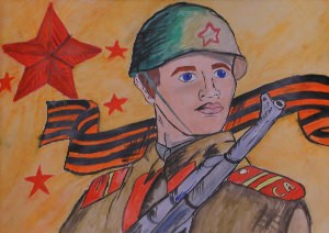 Рисунок на тему герои России