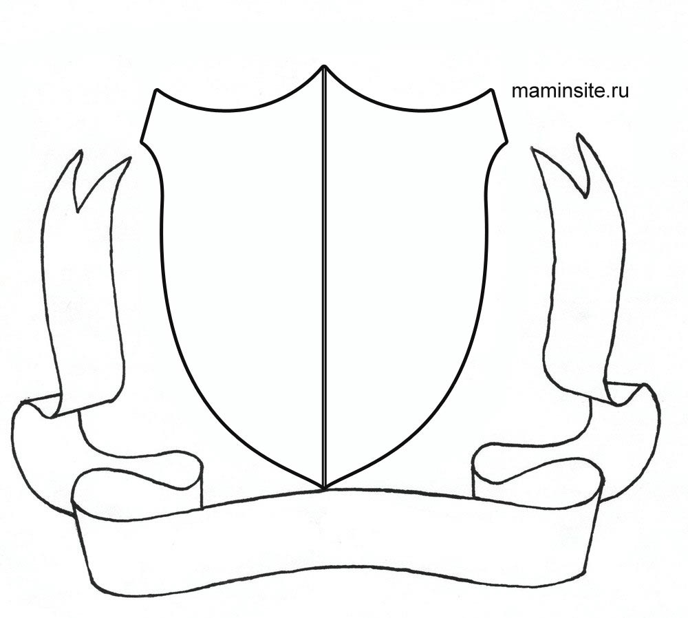 Как нарисовать герб семьи легко и просто
