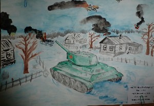 Как нарисовать сталинградскую битву