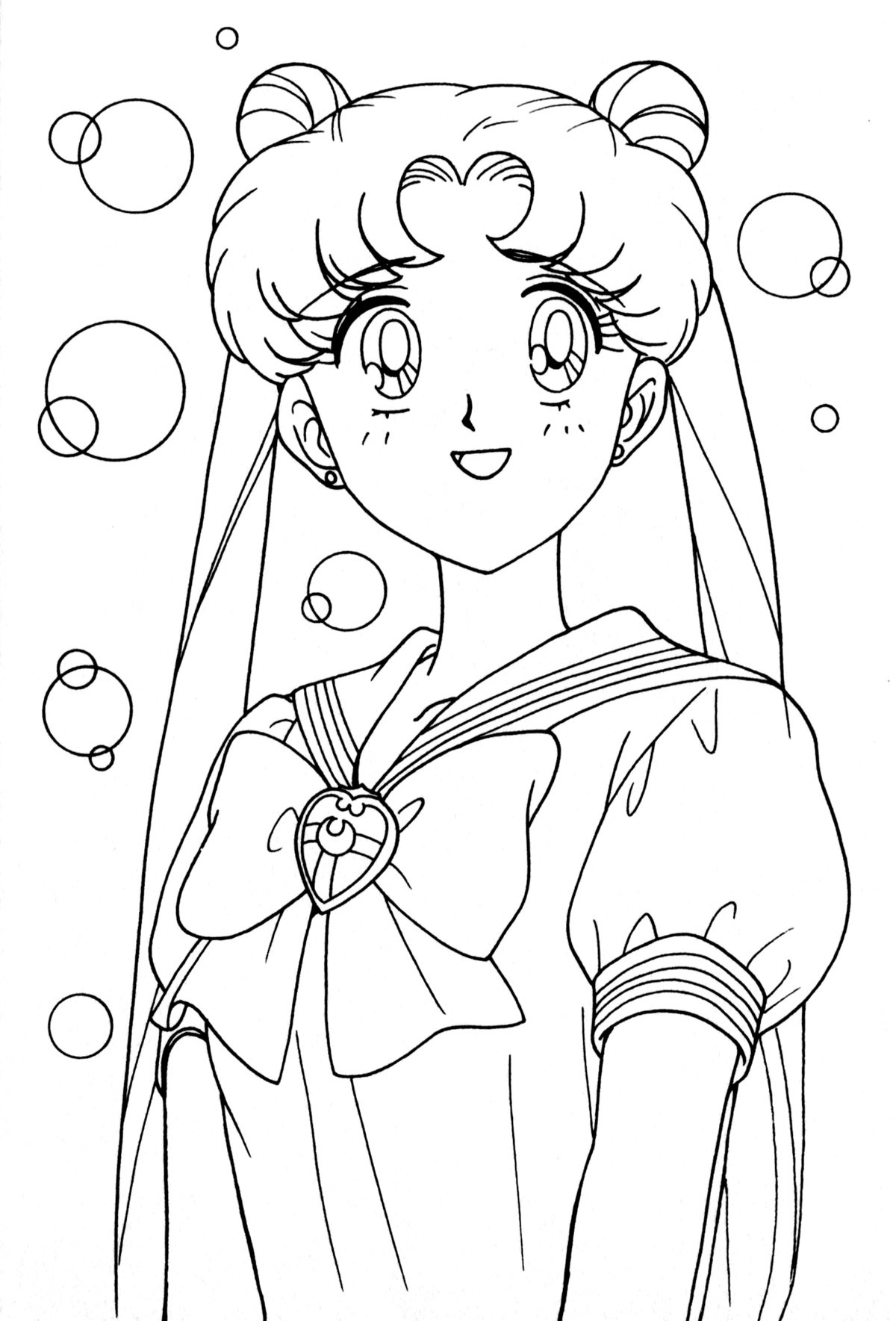 Нарисовать sailor moon