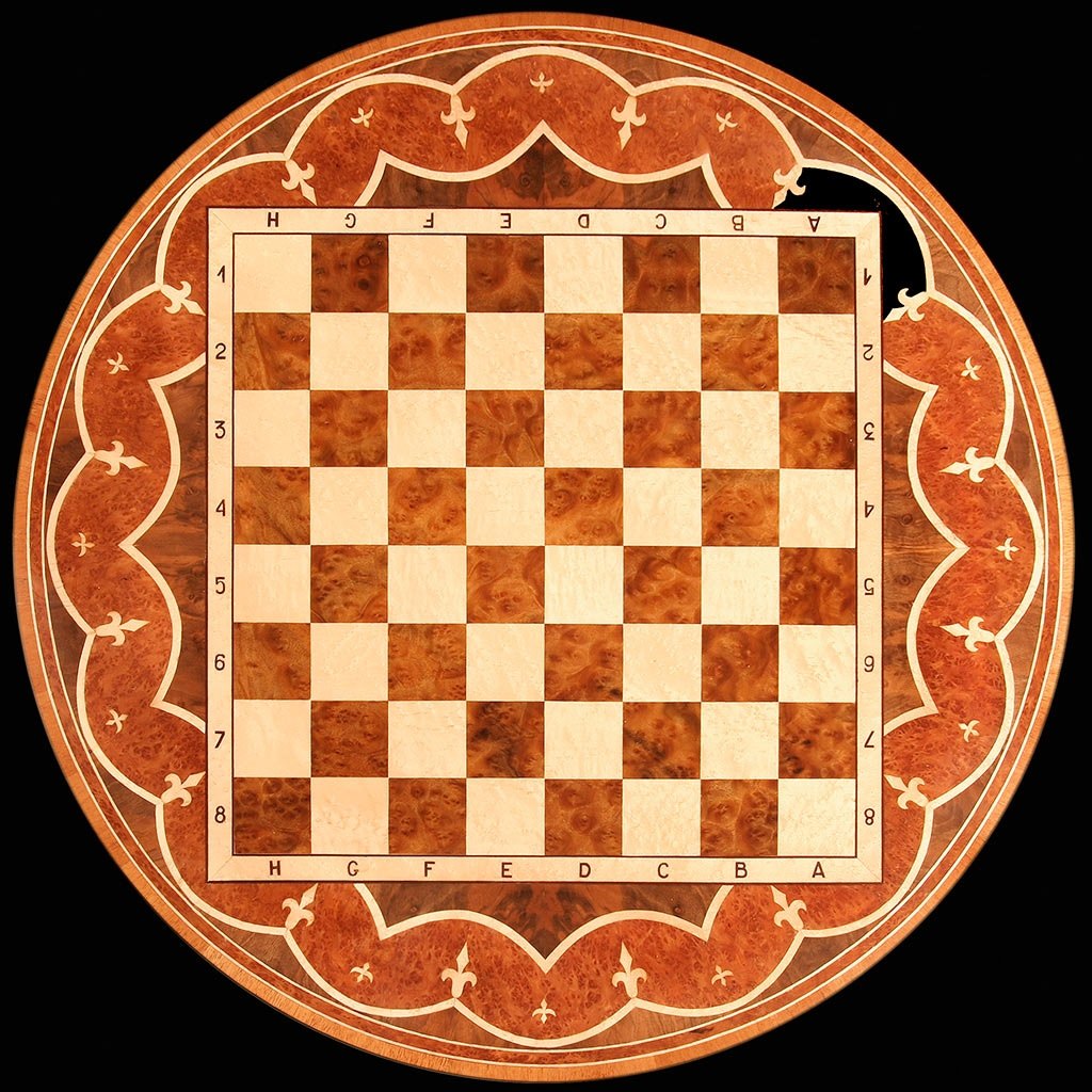 наклейка шахматная доска на стол
