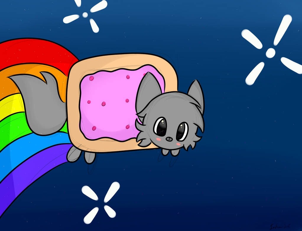 Nyan cat рисунок