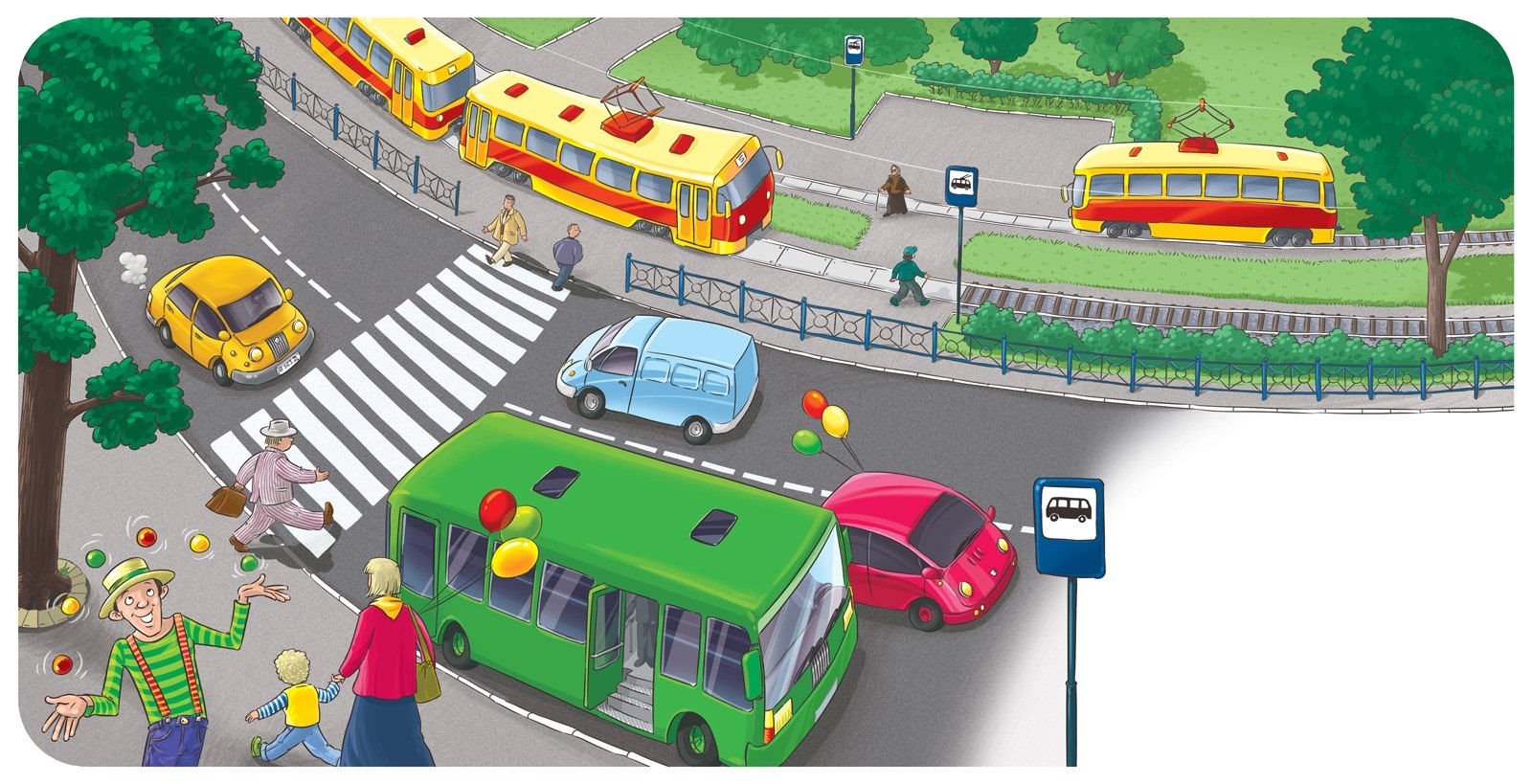 Town transport. Транспорт города для детей. Проезжая часть для детей. Дорожное движение в городе для детей. Иллюстрации улиц города для детей.