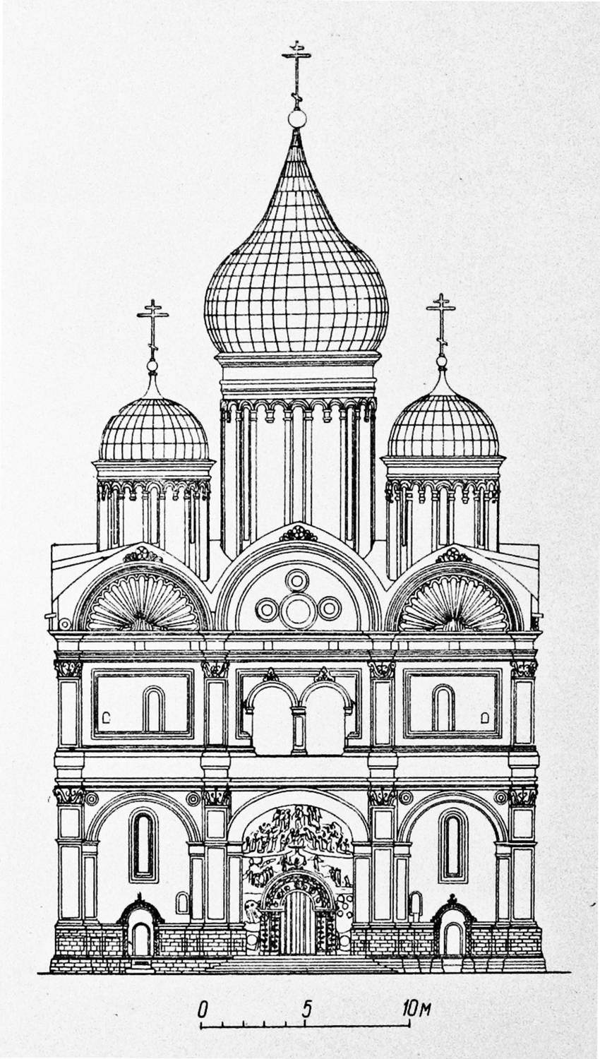 Архангельский собор московского кремля план