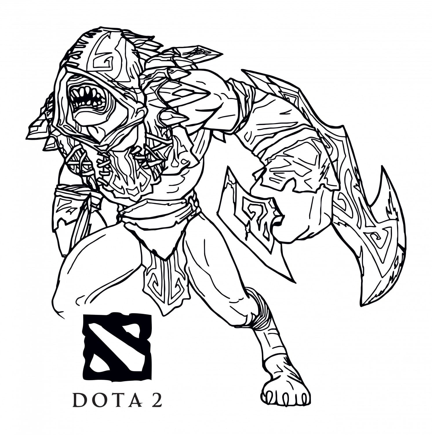 Рисунки dota 2