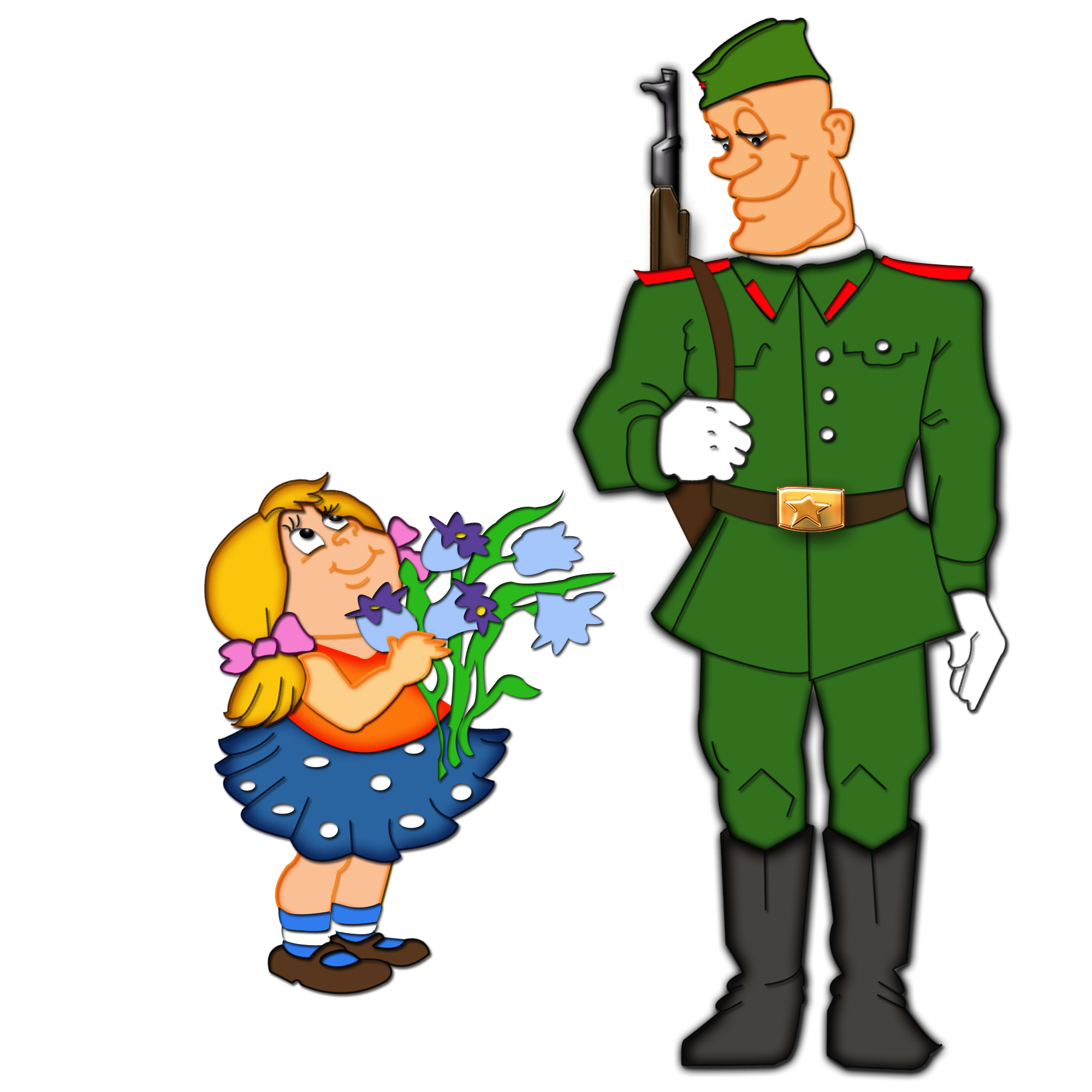 Картинка защитники отечества для детей. Солдат с ребенком. Защитники Отечества. День защитника Отечества для детей. Мультяшные солдаты на 23 февраля.