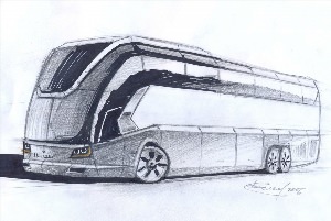 Как нарисовать транспорт будущего