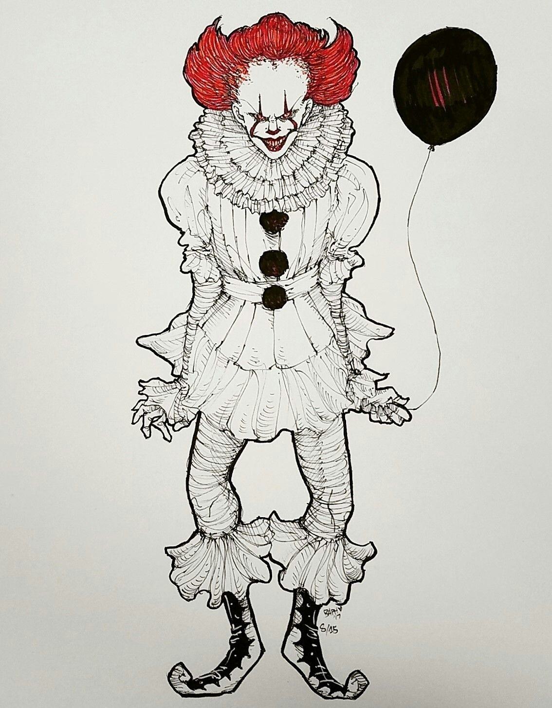 Клоун пожиратель. Клоун ПЕННИВАЙЗ для срисовки. Костюм клоуна Pennywise.