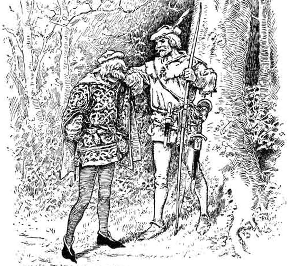 Имя принца в романе айвенго 4. Принц Джон Айвенго. Робин Гуд. Робин Гуд иллюстрации к книге. Баллады о Робин гуде.
