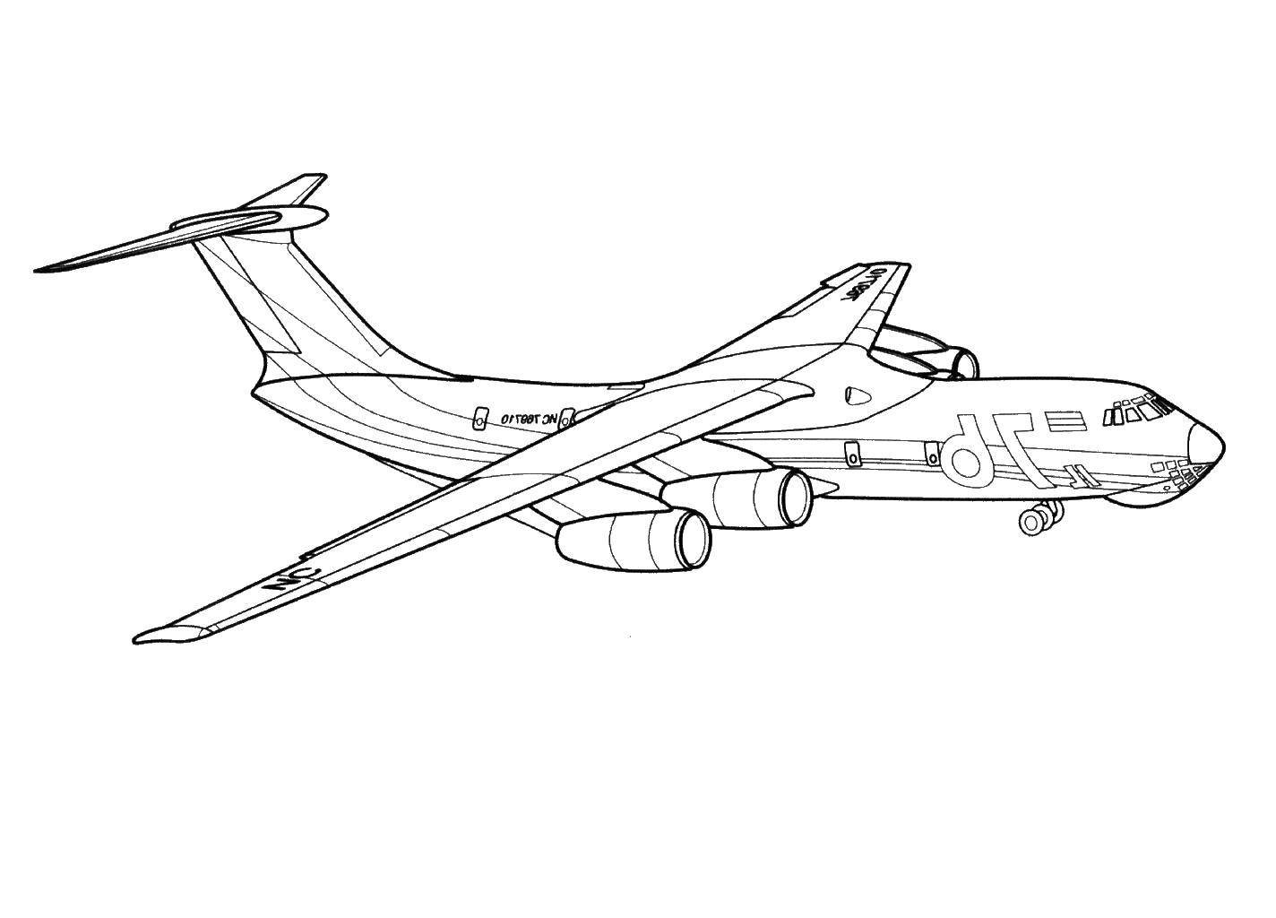 Как нарисовать самолет ан 225