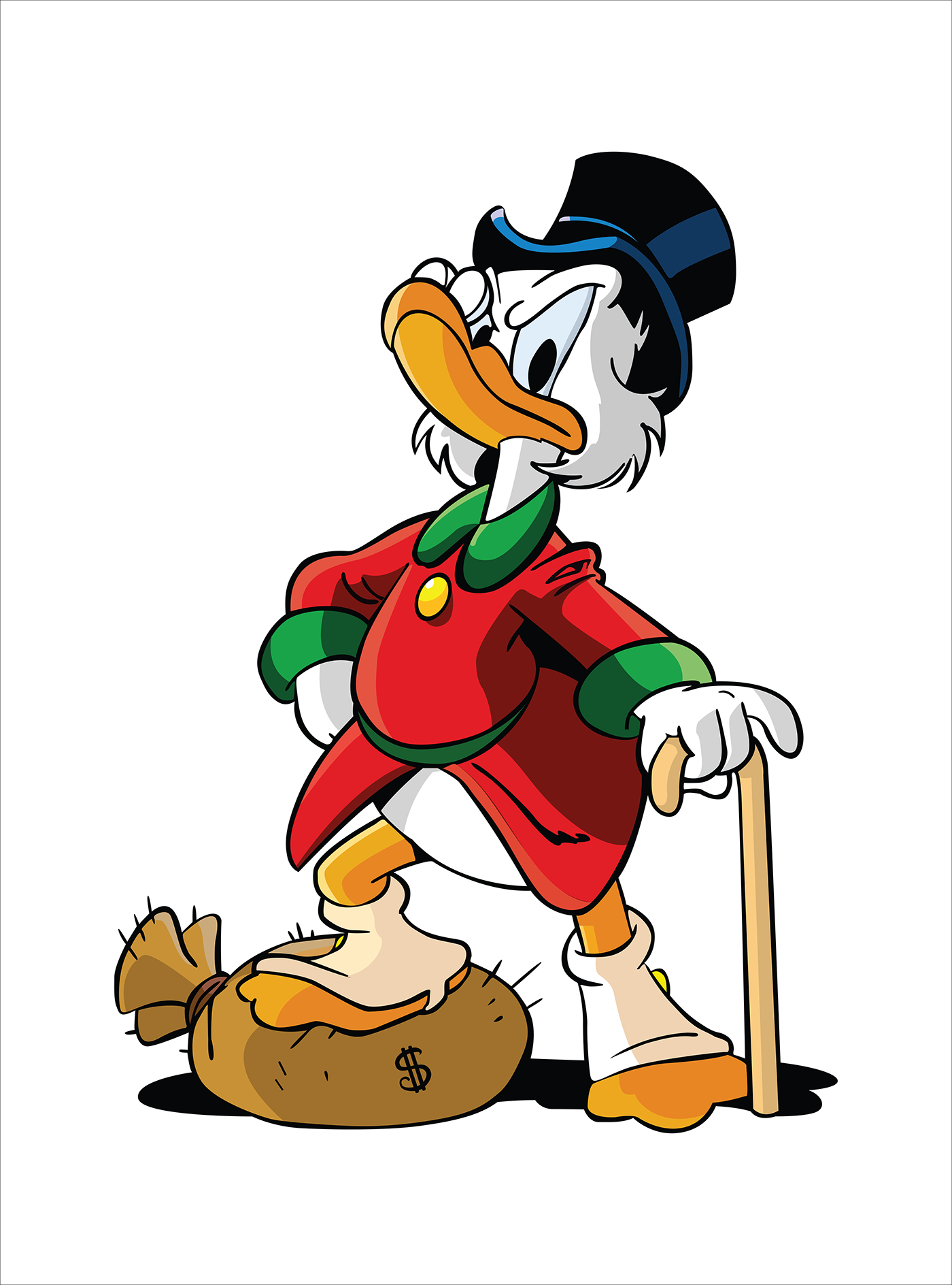 Талисман скруджа макдака. Скрудж макдак. Скрудж макдак вектор. Scrooge MCDUCK vector. Скрудж макдак на прозрачном фоне.