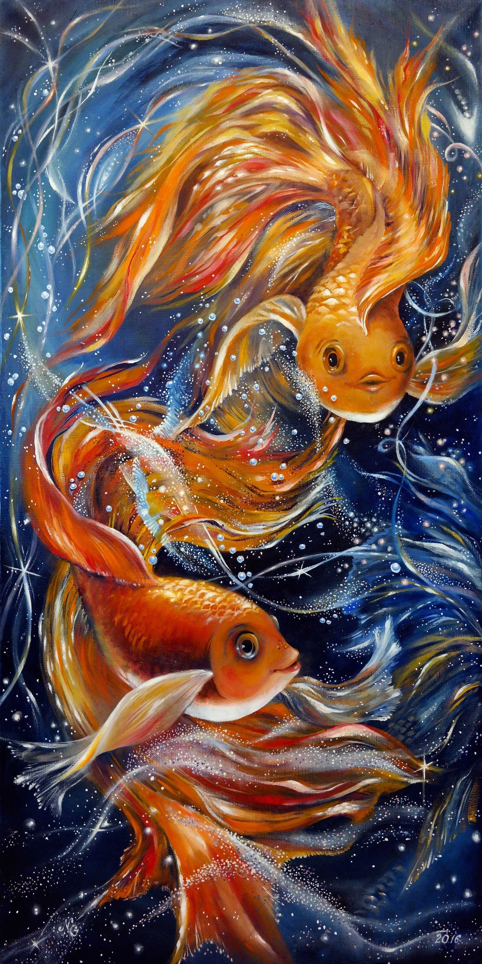 Goldfish картина кто нарисовал