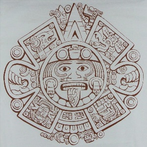 Рисунки майя и ацтеков