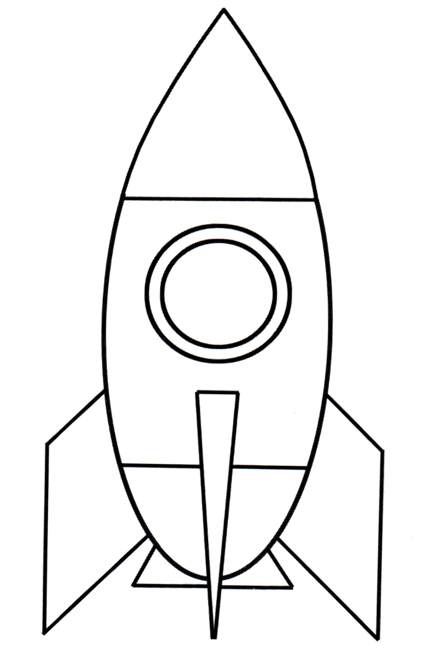 Ракета рисунок раскраска