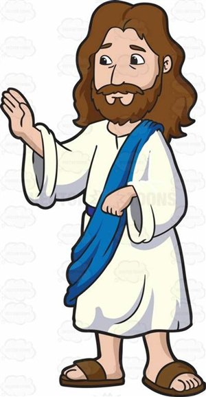 Иисус рисунок для детей