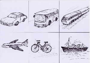 Рисунки транспорта для детей