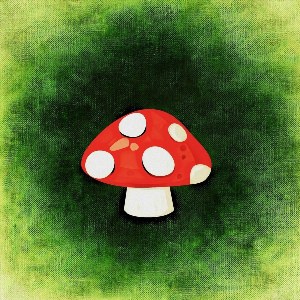 Инди кид рисунки грибы