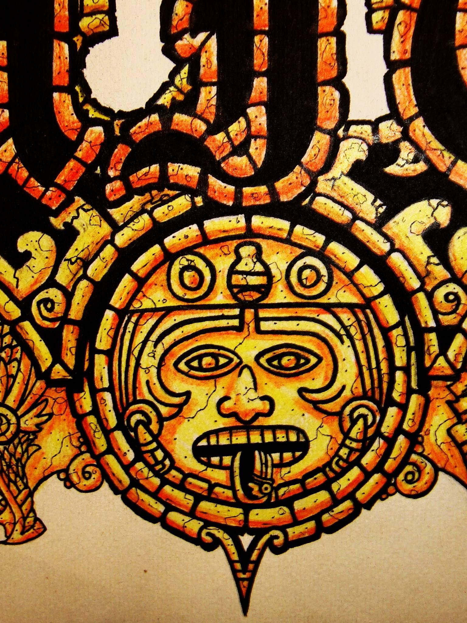 стим наклейка ацтекские мотивы фото 17