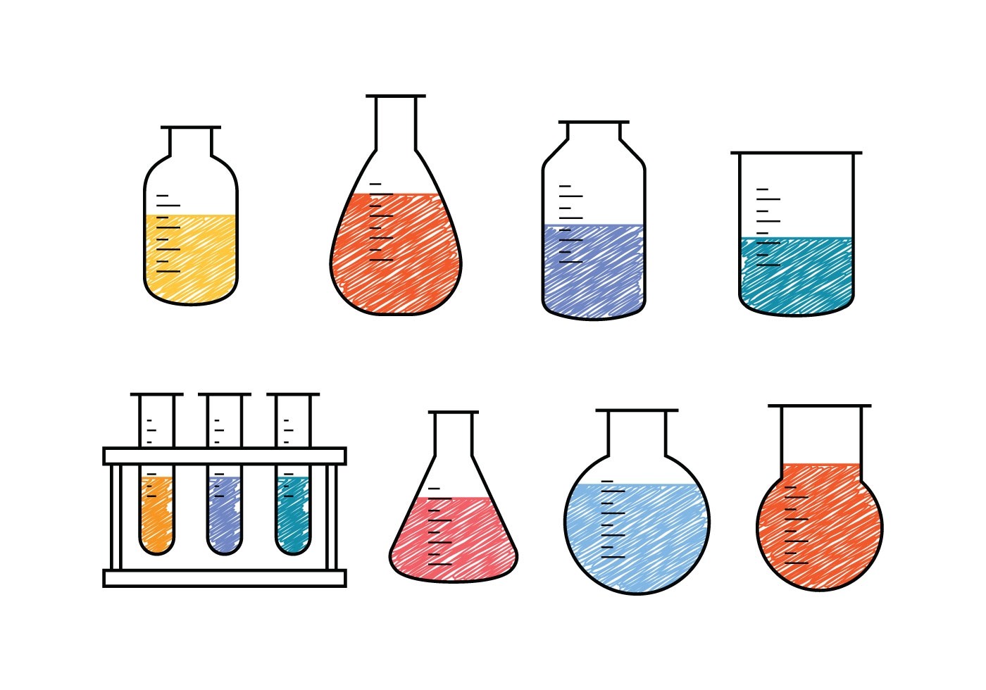 Осадка рисунок. Пробирки колбы для детей. Химия рисунки для срисовки. Пробирки мензурки. Пробирка химический стакан.