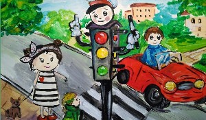 Рисунки на тему ДТП детские