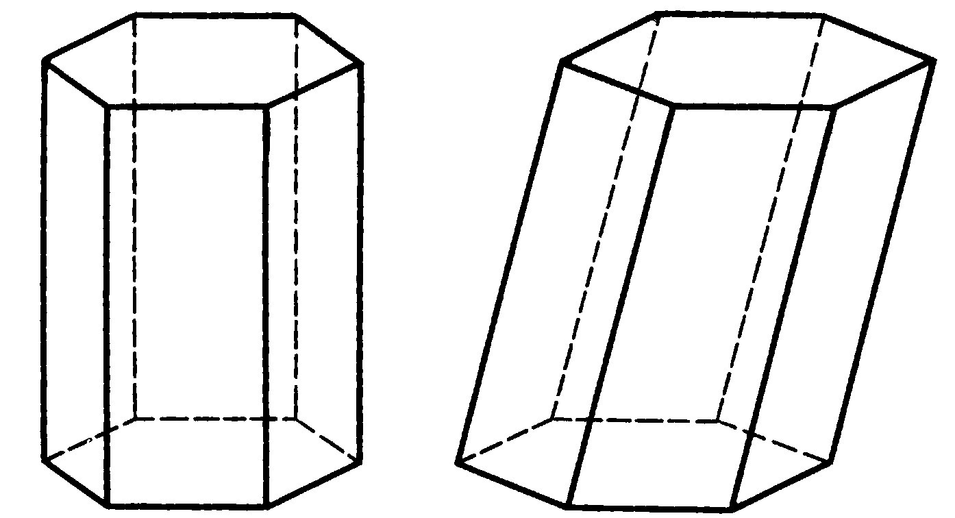 Правильная призма рисунок