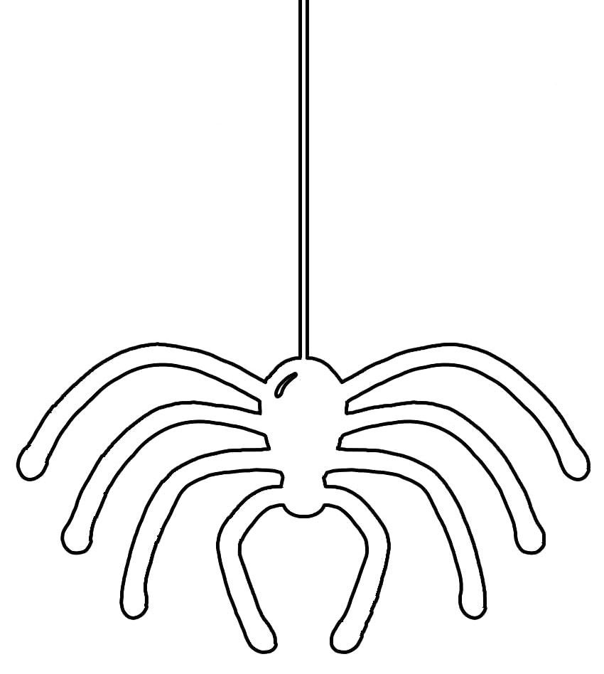 Паук для раскрашивания. Паук картинка для детей раскраска. Раскраска паучок. Трафарет паука на Хэллоуин. Паук трафарет.