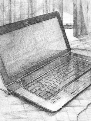 Ноутбук для срисовки