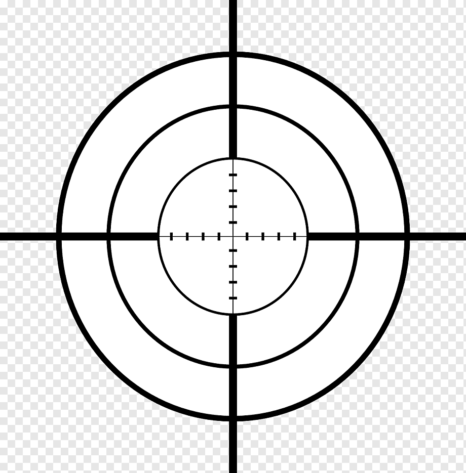 Картинка мишень на прозрачном фоне