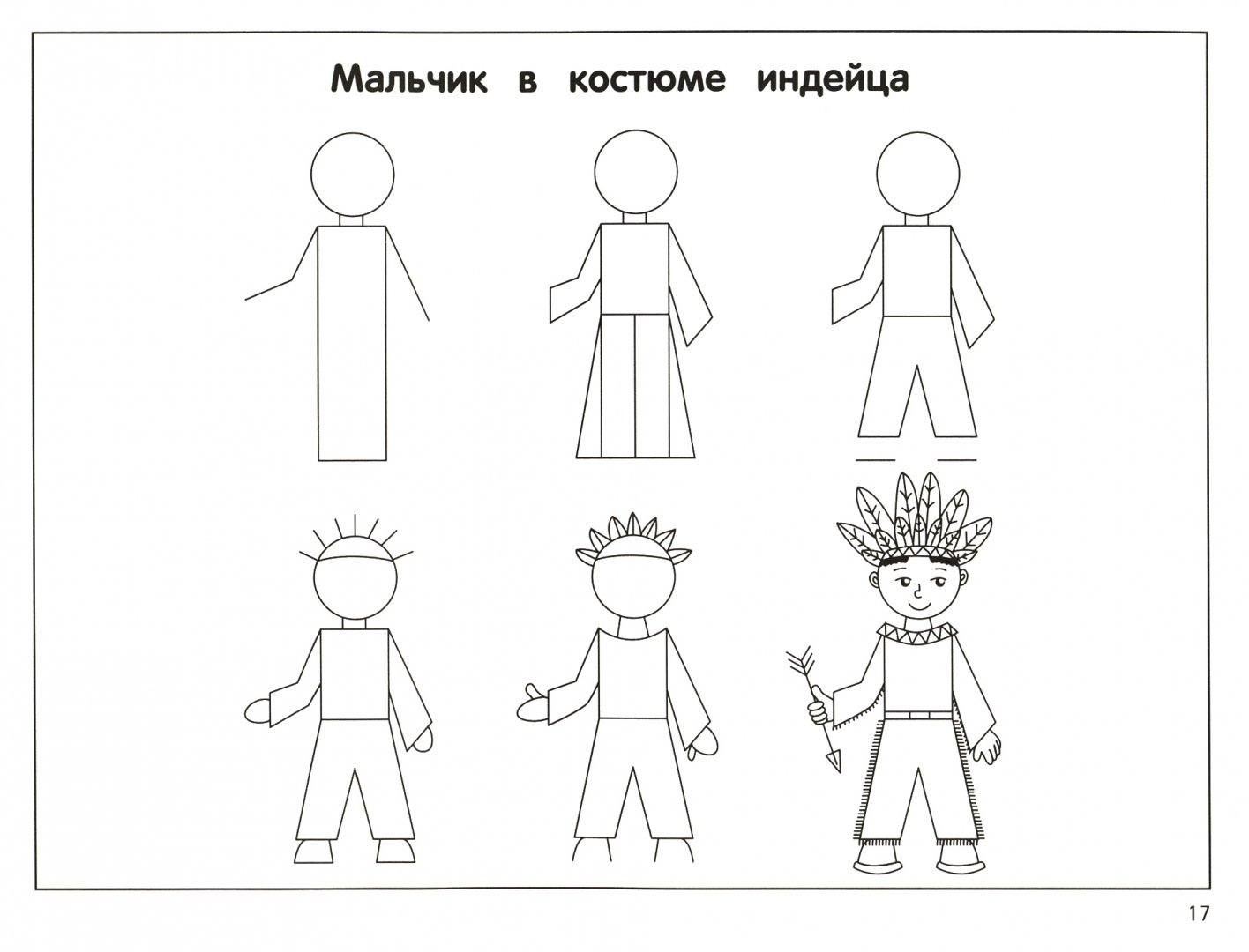 Как нарисовать человека мастер класс детям