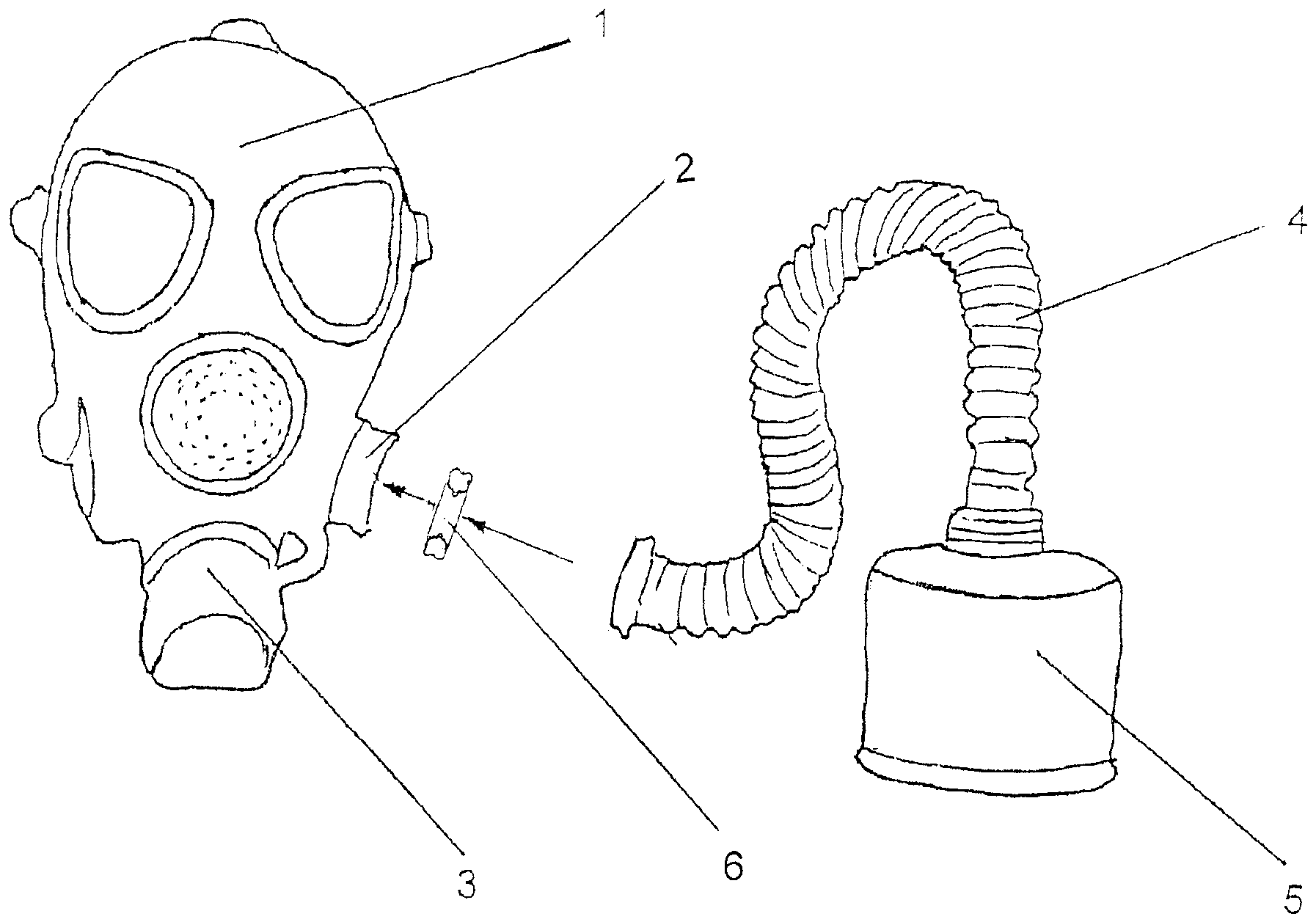 Противогаз гп5 рисунок