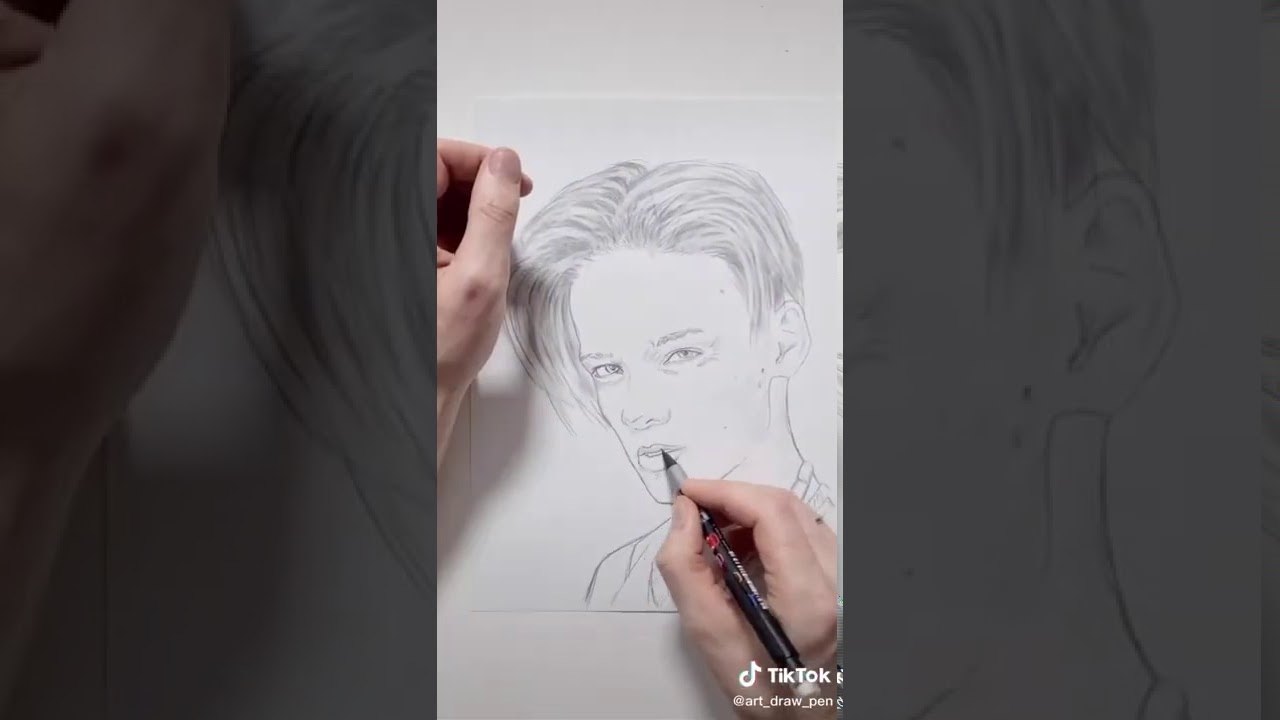 Нарисовать егора шипа карандашом