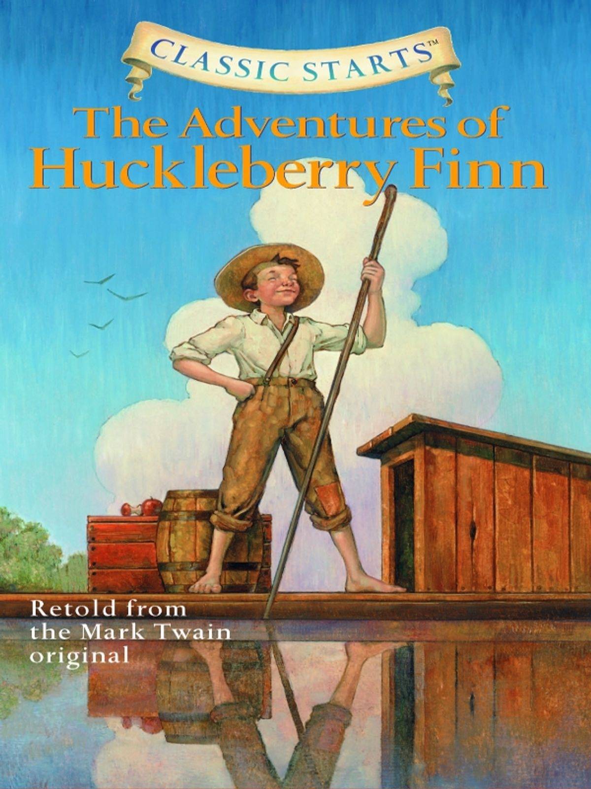 Mark twain wrote the adventures of huckleberry