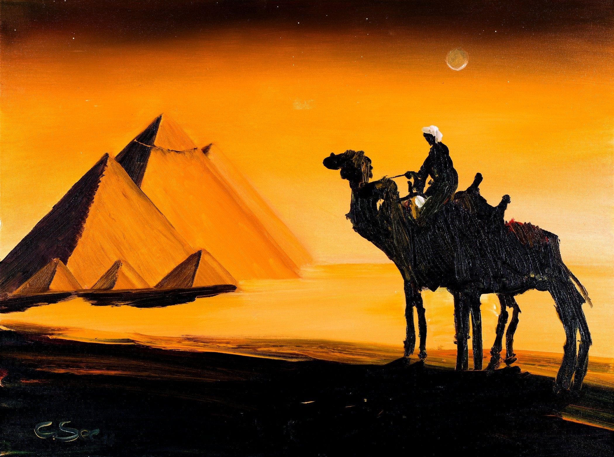 Покажи караван. Рерих корабль пустыни. Караван верблюд пирамида Египта. Картины Рериха Караван в пустыне.