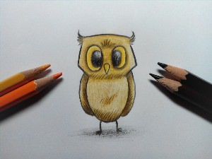 Рисунки цветными карандашами легкие для начинающих