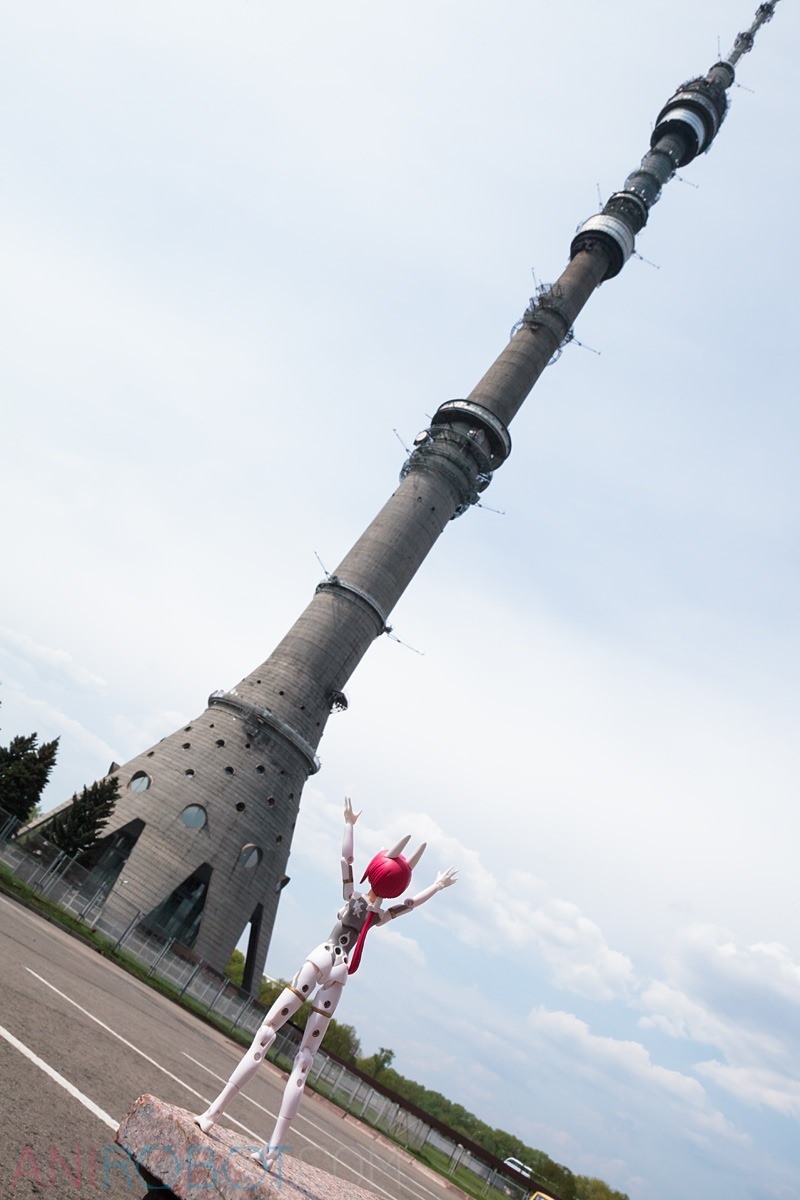 Останкинская телебашня рисунок