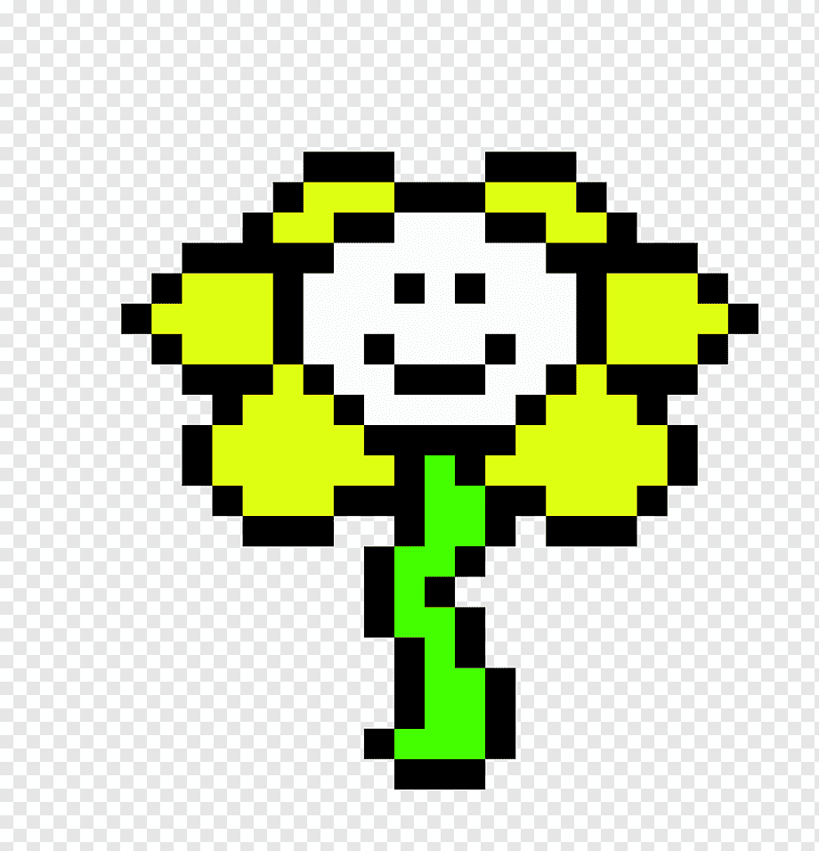 Flower андертейл пиксель