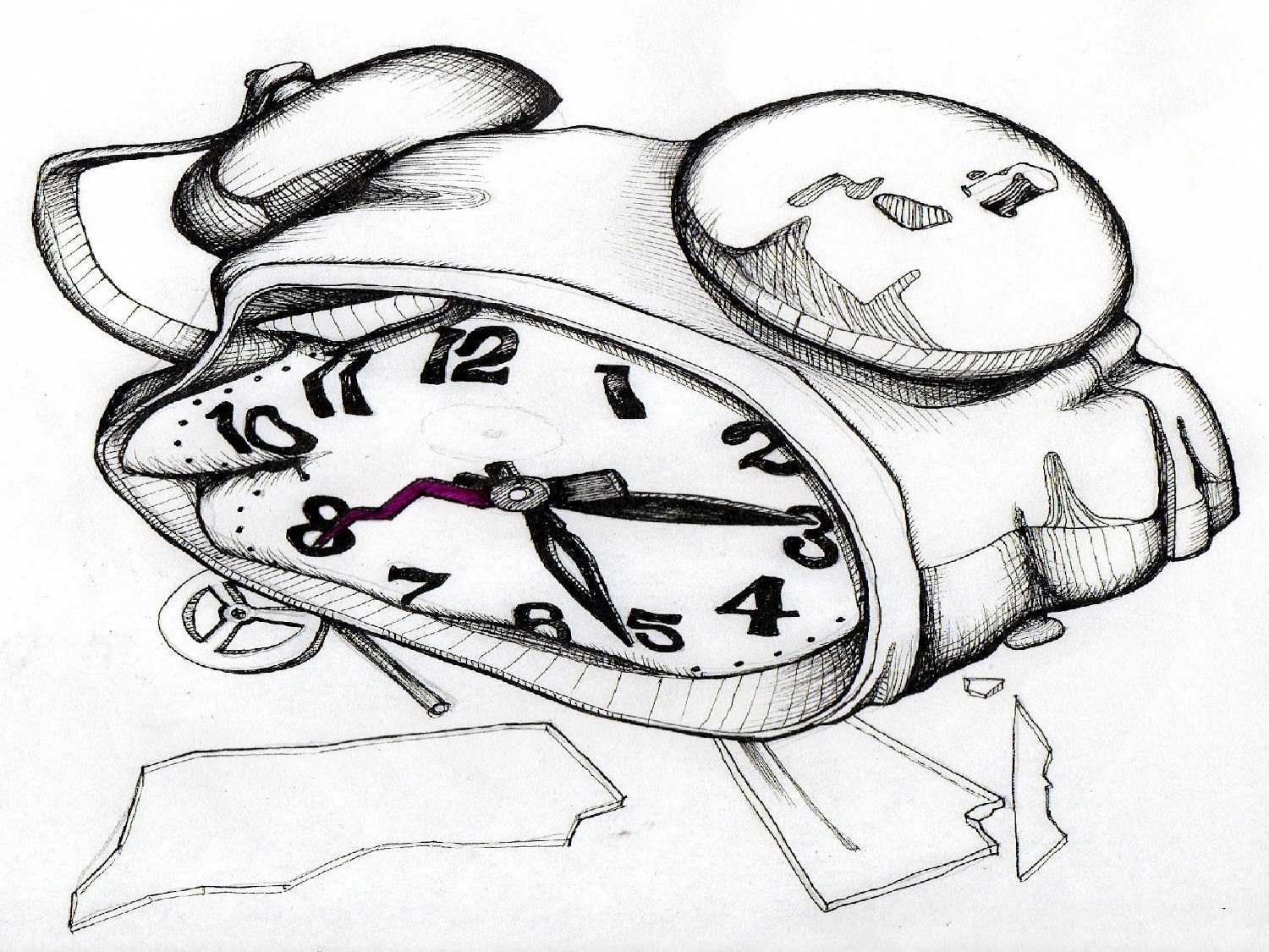 Часы на времени нарисовать. Рисунок часов. Будильник. Будильник рисунок. Будильник карандашом.