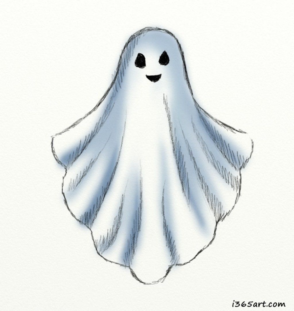 Как нарисовать ghost