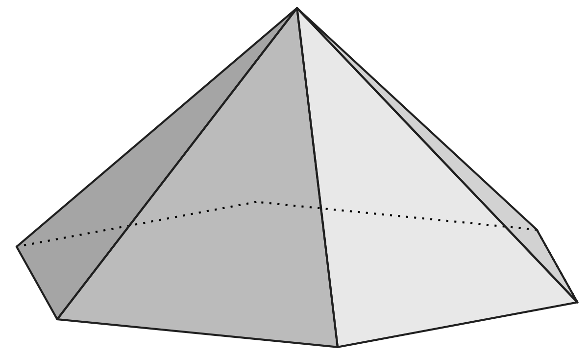 Сделать пирамиду самом. 5 Угольная пирамида чертёж. Семиугольная усеченная пирамида. 5 Угольная пирамида развертка. Шестиугольная пирамида развертка.