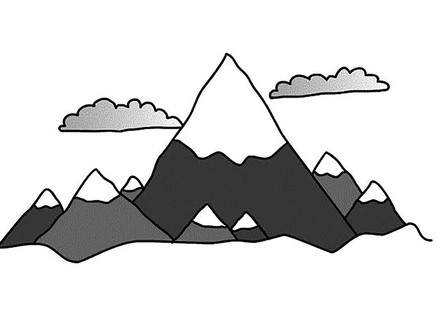 Легкие горы персонажи. Горы для детей. Горы рисунок. Гора картинка для детей. Горы для дошкольников.