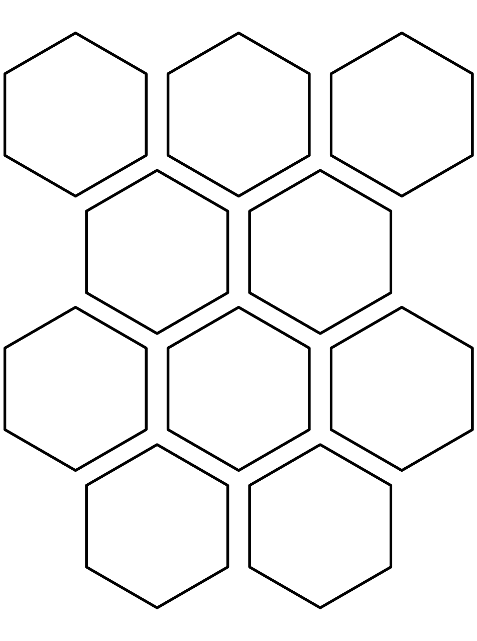 Шаблон структуры. Шестиугольник 5на5. Шестигранник фигура. Шестигранник соты. Фигуры из шестигранников.