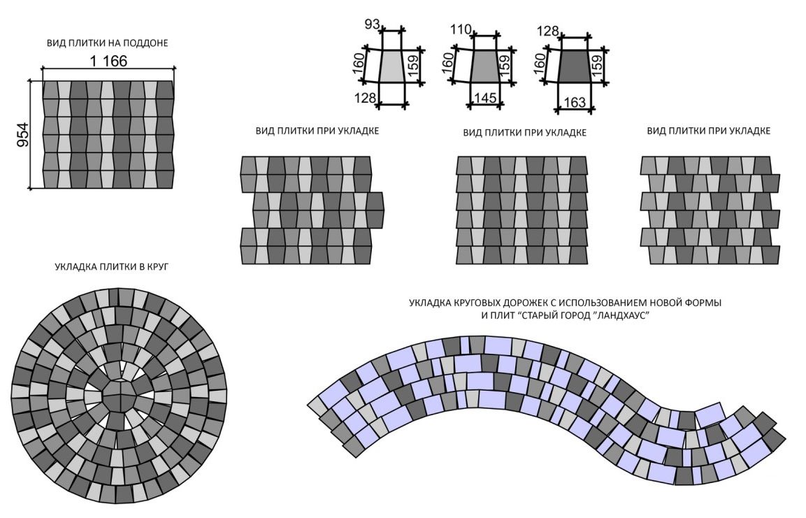 Варианты раскладки брусчатки старый город фото схемы