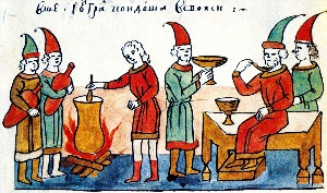 Иллюстрация к сказанию о Белгородском киселе
