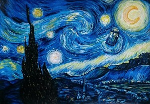 Рисунок ван гога звездная ночь