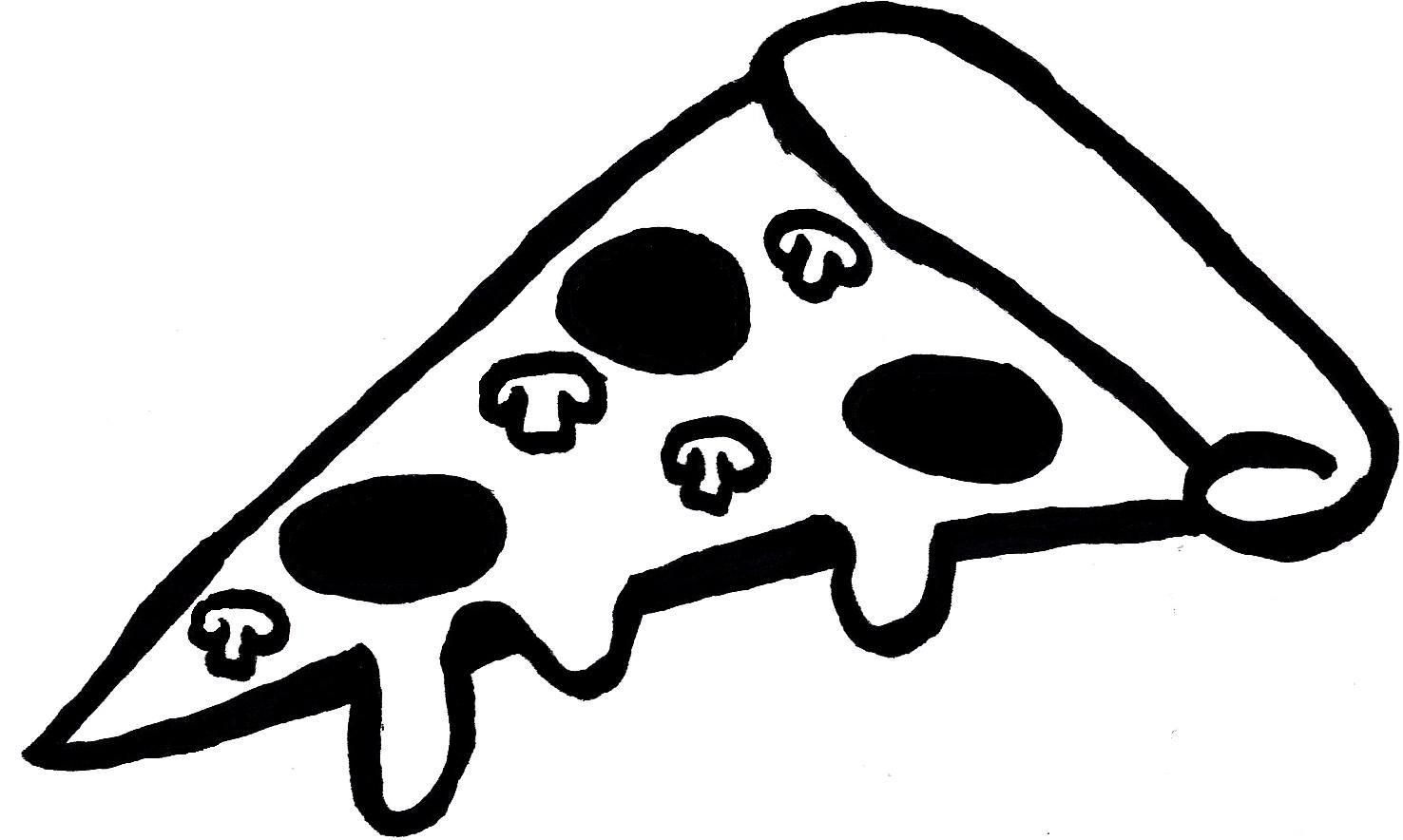 пицца пепперони раскраска фото 107