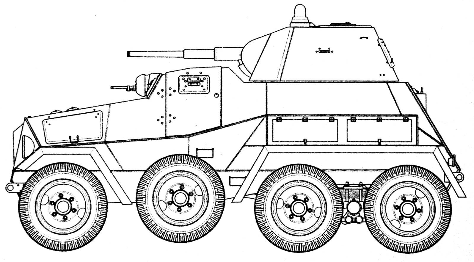 Рисунок военный автомобиль