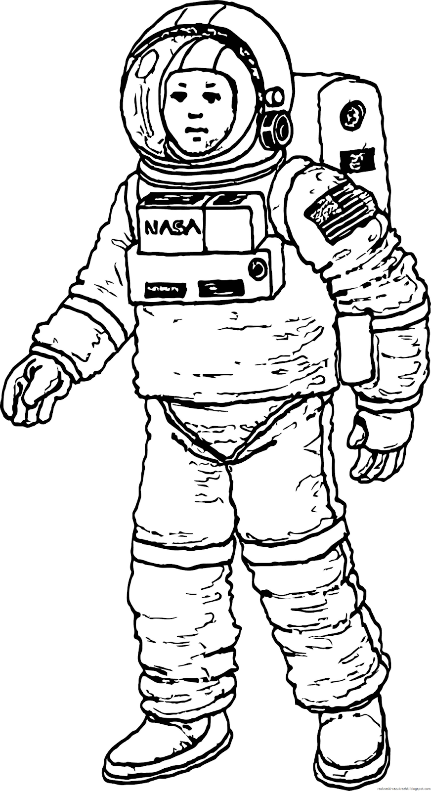 Космонавт раскраска для детей. Раскраска про космос и Космонавтов для детей. Космонавт рисунок. Рисунок Космонавта в скафандре для детей. Скафандр раскраска