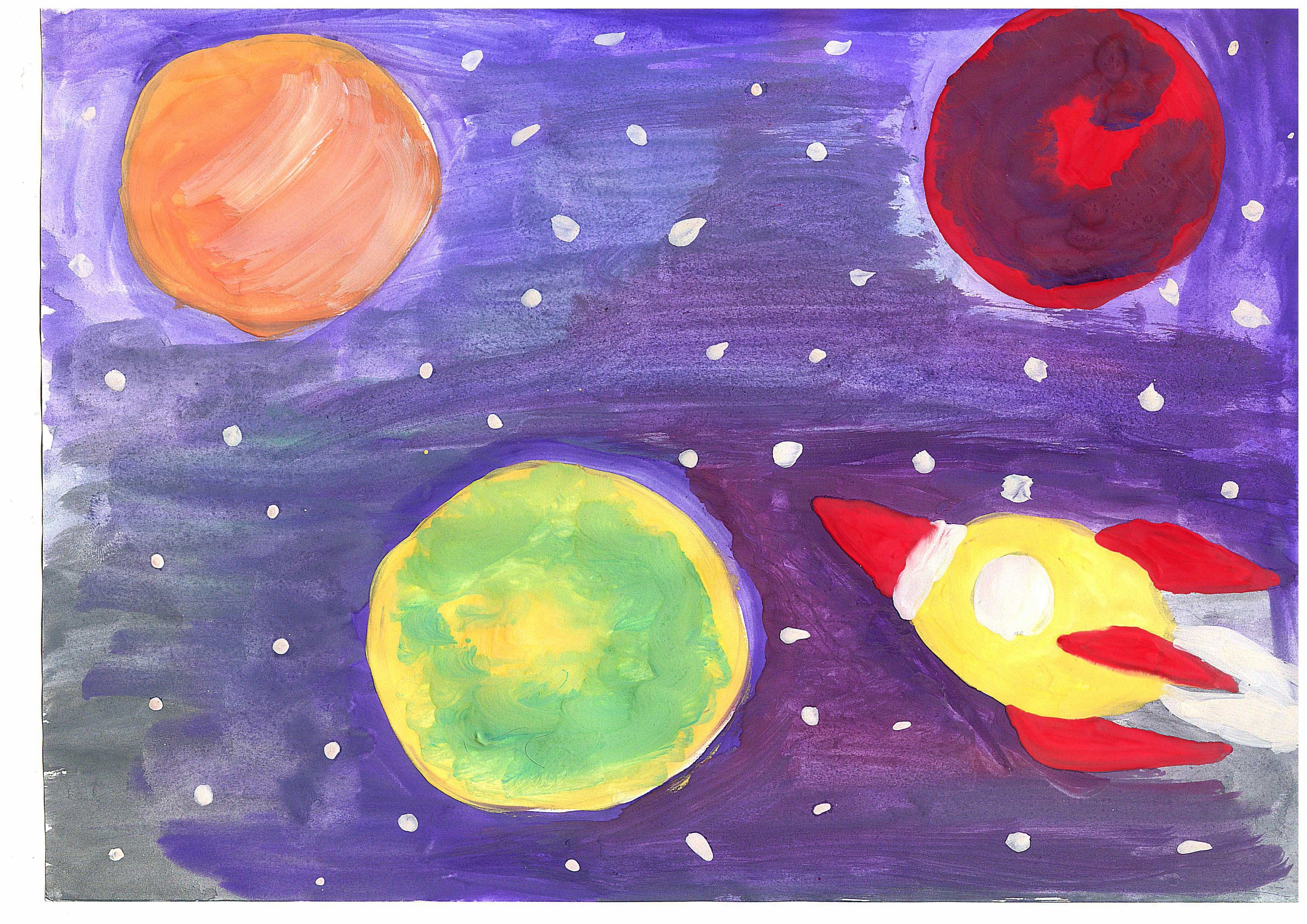 Рисунок на тему космос красками. Космос рисунок. Рисунки на тему космос легкие. Космос рисунок для детей. Рисунки космос легкие.